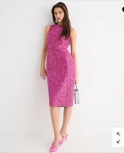 J Crew Tweed Sequin Cocktail or Holiday Sheath Dress
